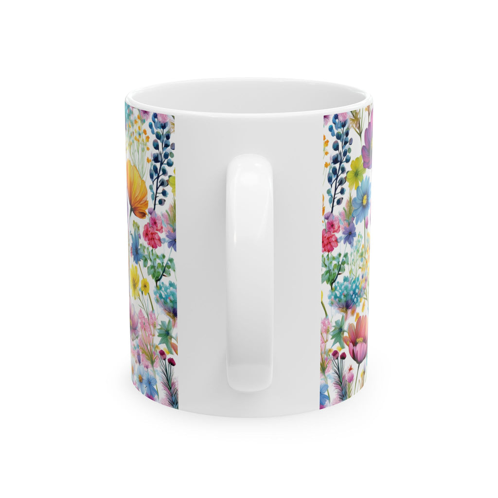 Ceramic Mug – Colorful Wildflowers