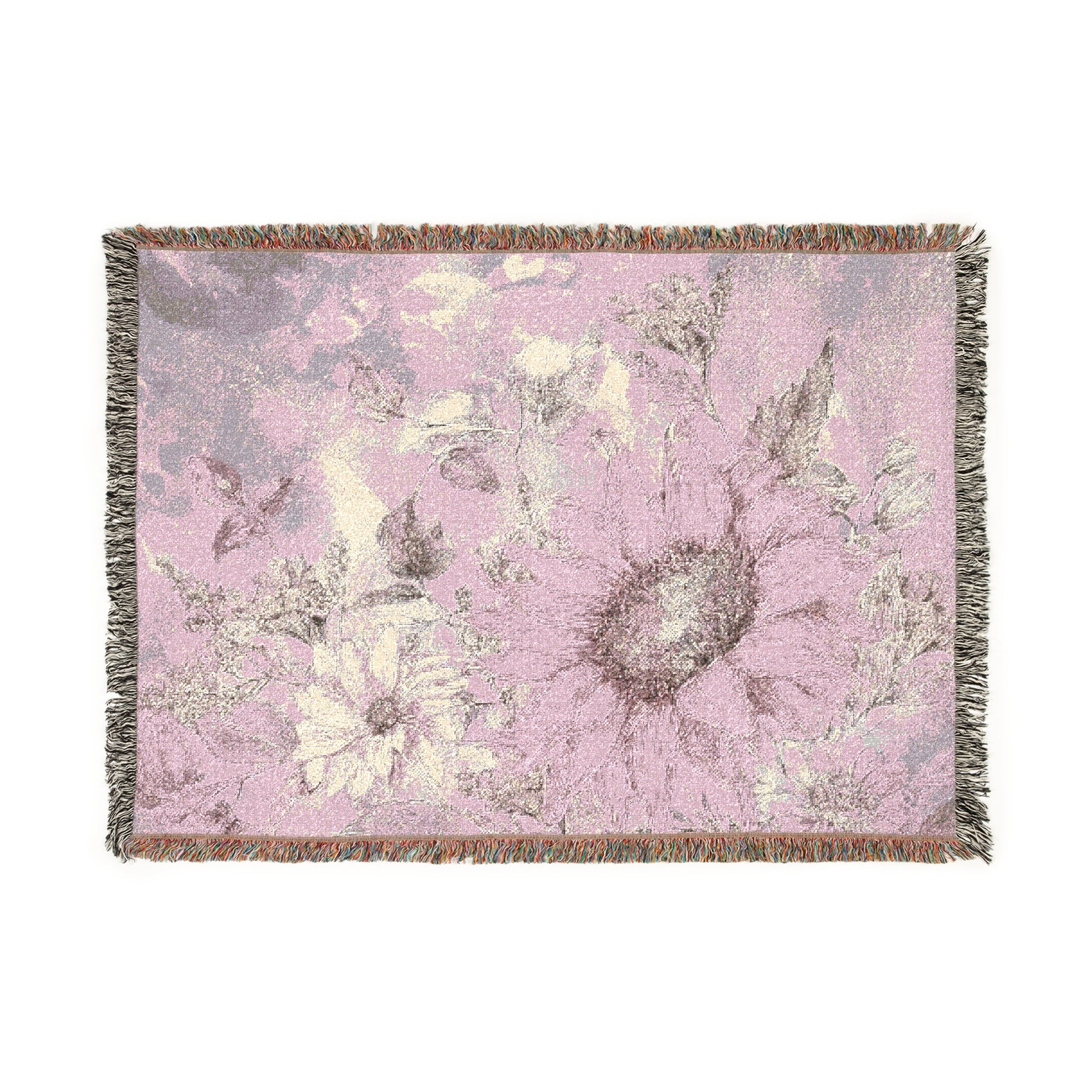 Woven Blanket - Faded Bloom No. 2