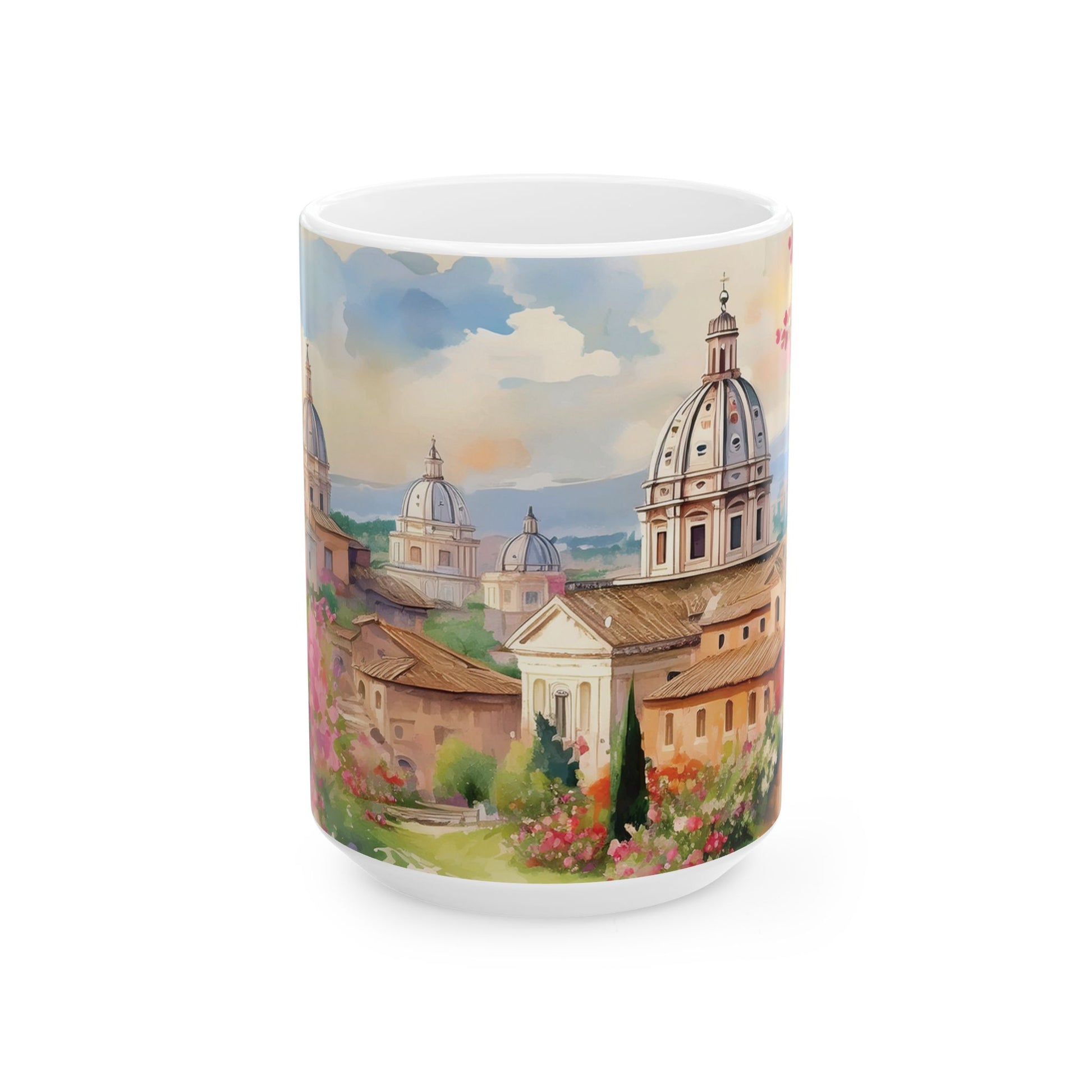 Ceramic Mug – Italian Cityscape