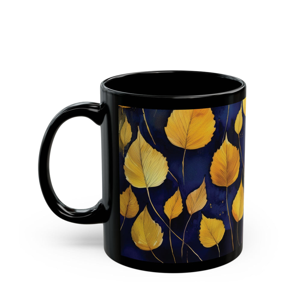 Ceramic Mug – Aspen Leaves