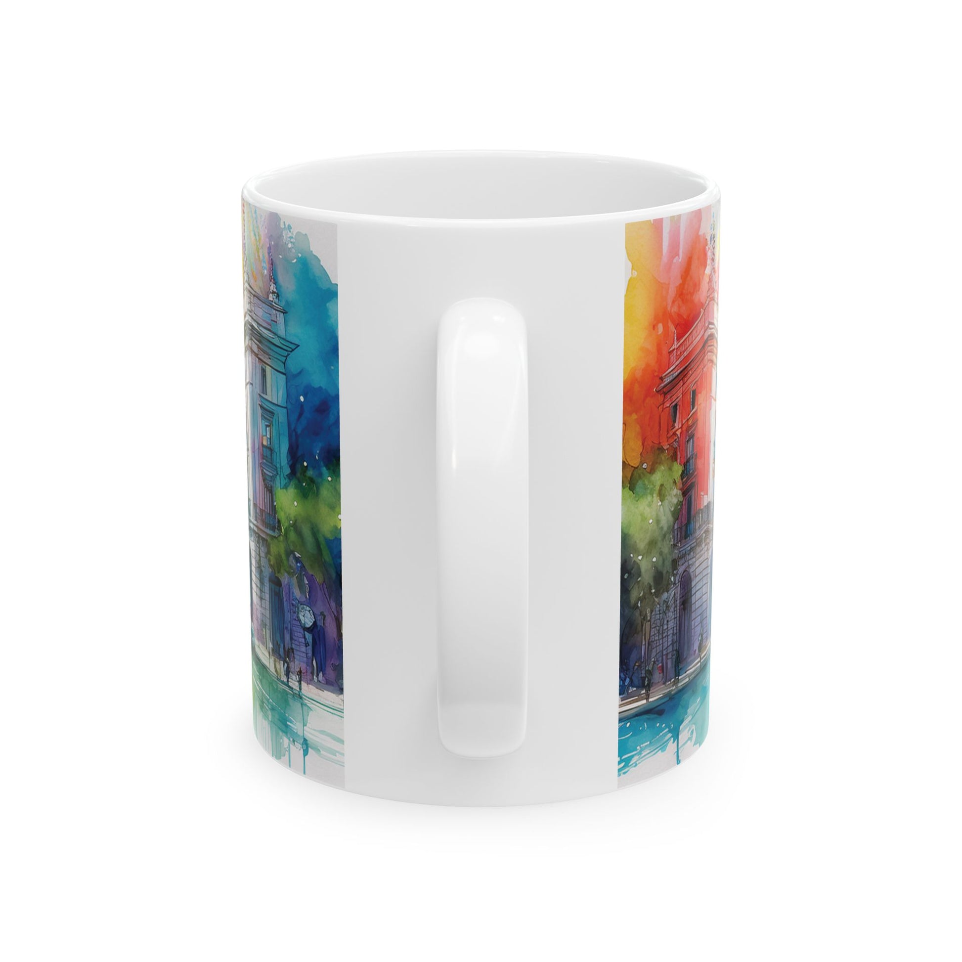 Ceramic Mug – Madrid Cityscape