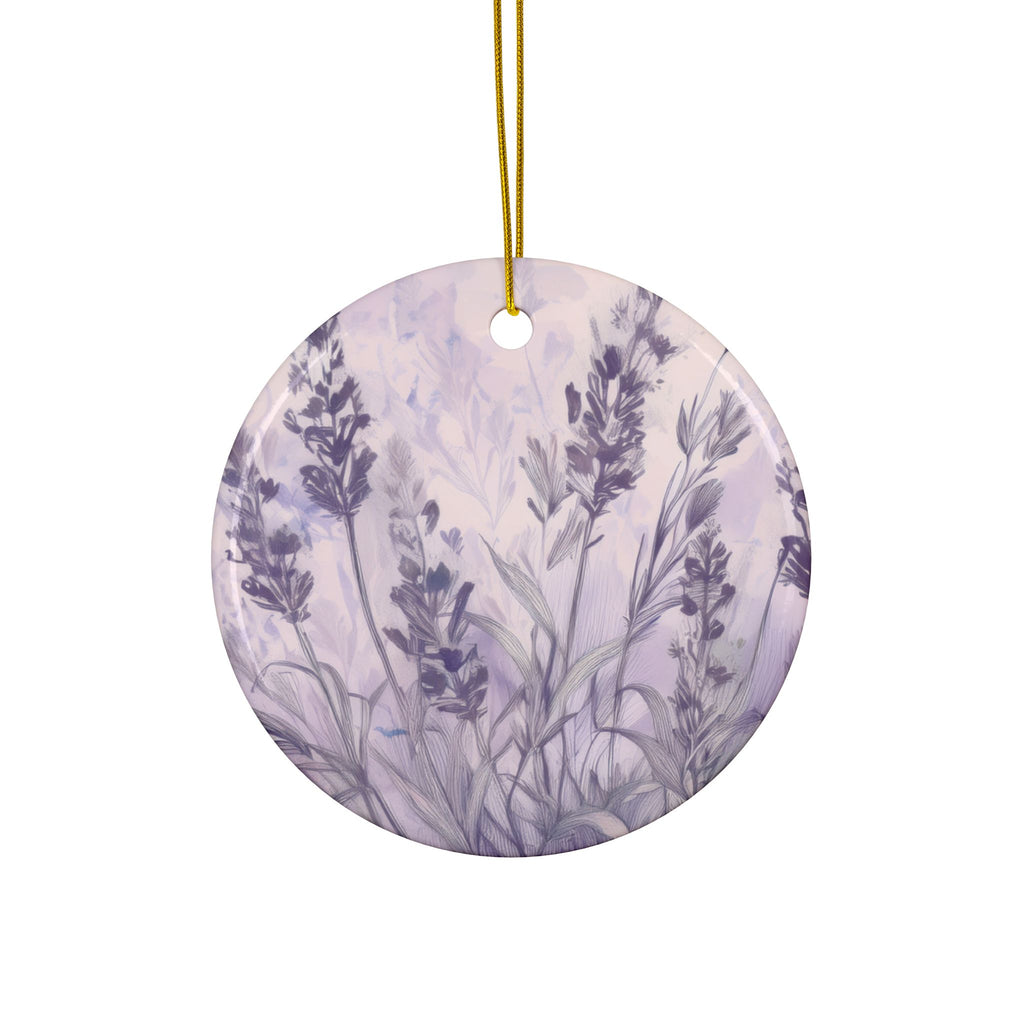 Ceramic Ornament – Lavender Field