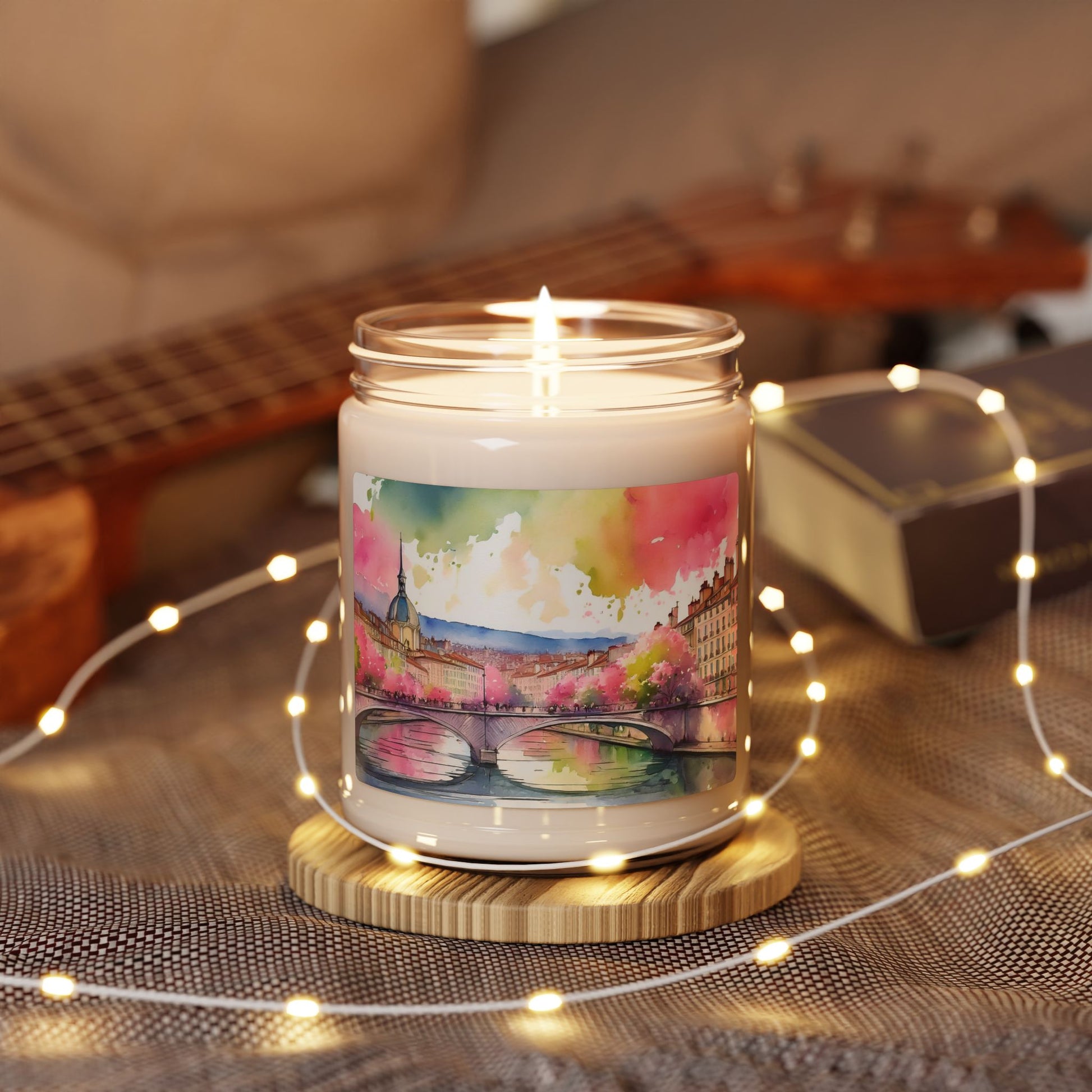 Scented Soy Candle - French City & Riverside