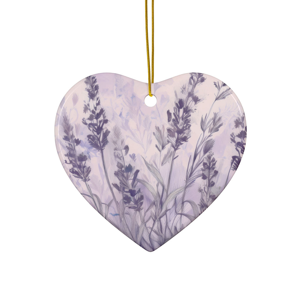 Ceramic Ornament – Lavender Field