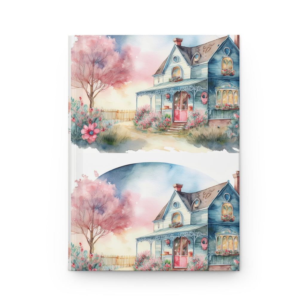 Notebook – Cottage & Pink Blossoms