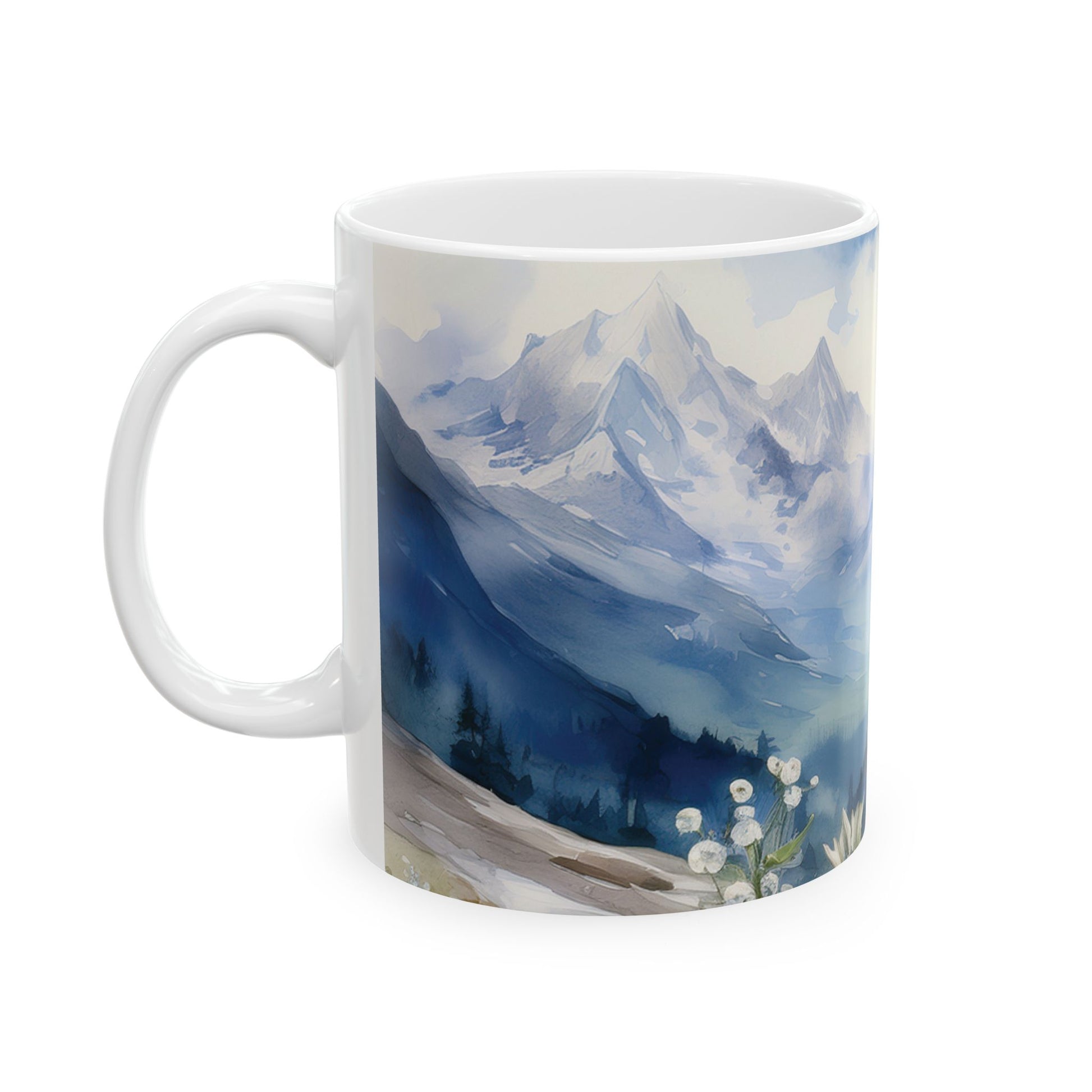 Ceramic Mug – Edelweiss Alps