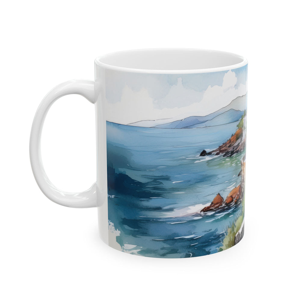 Ceramic Mug – Mediterranean Villa