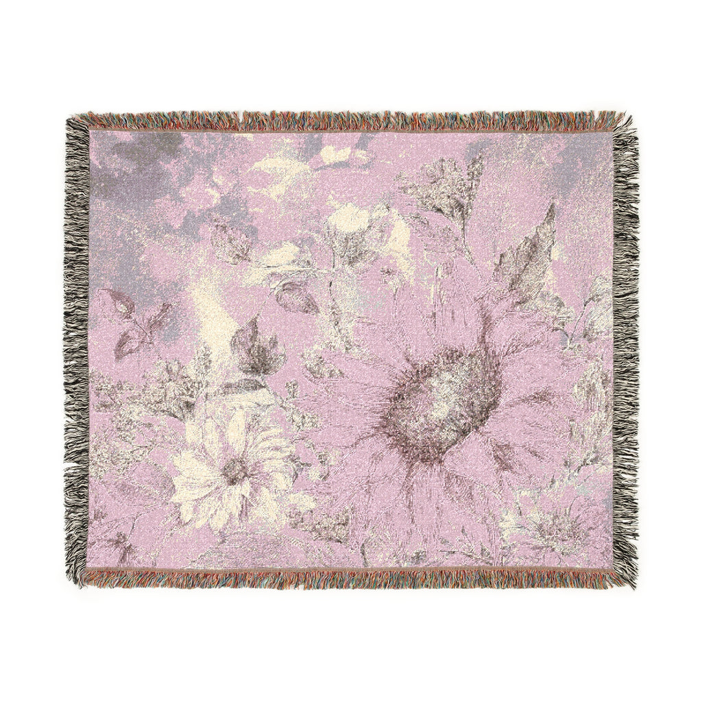Woven Blanket - Faded Bloom No. 2