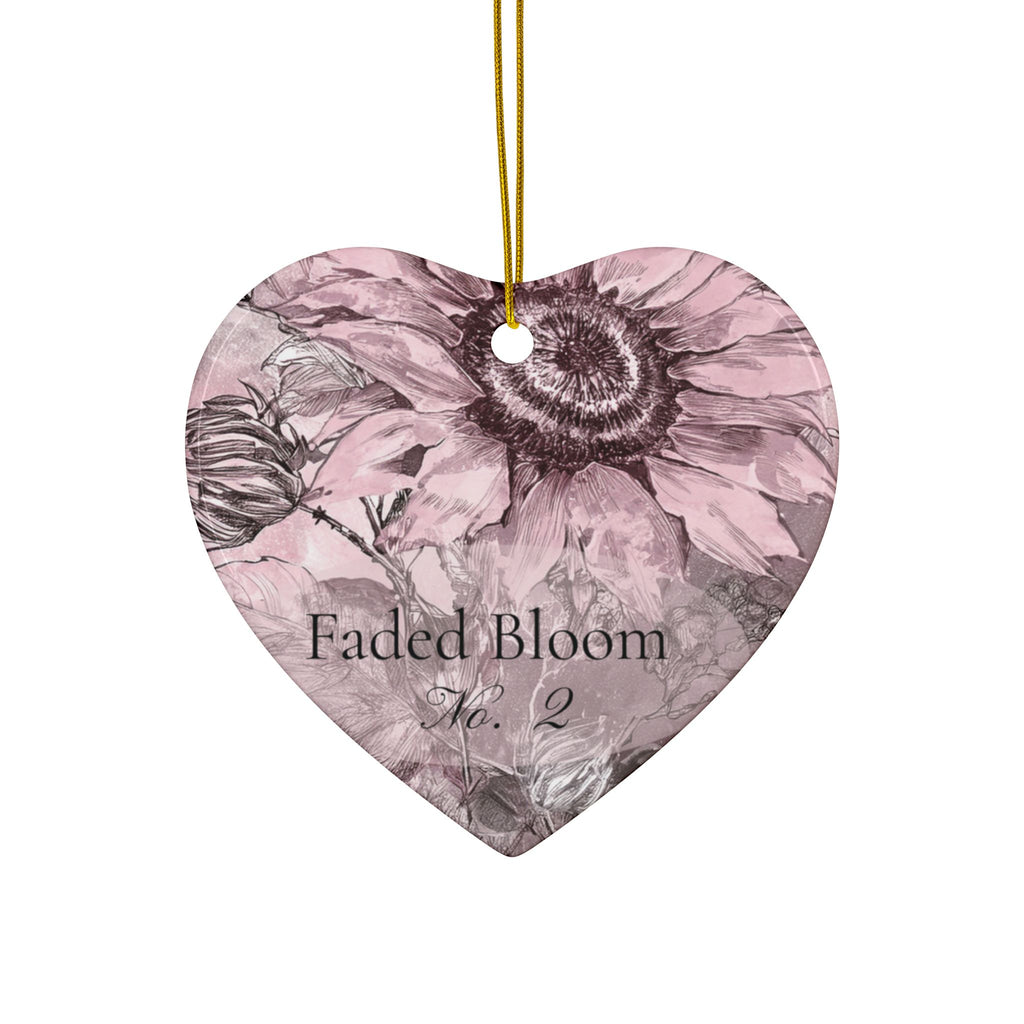 Ceramic Ornament - Faded Bloom No. 2