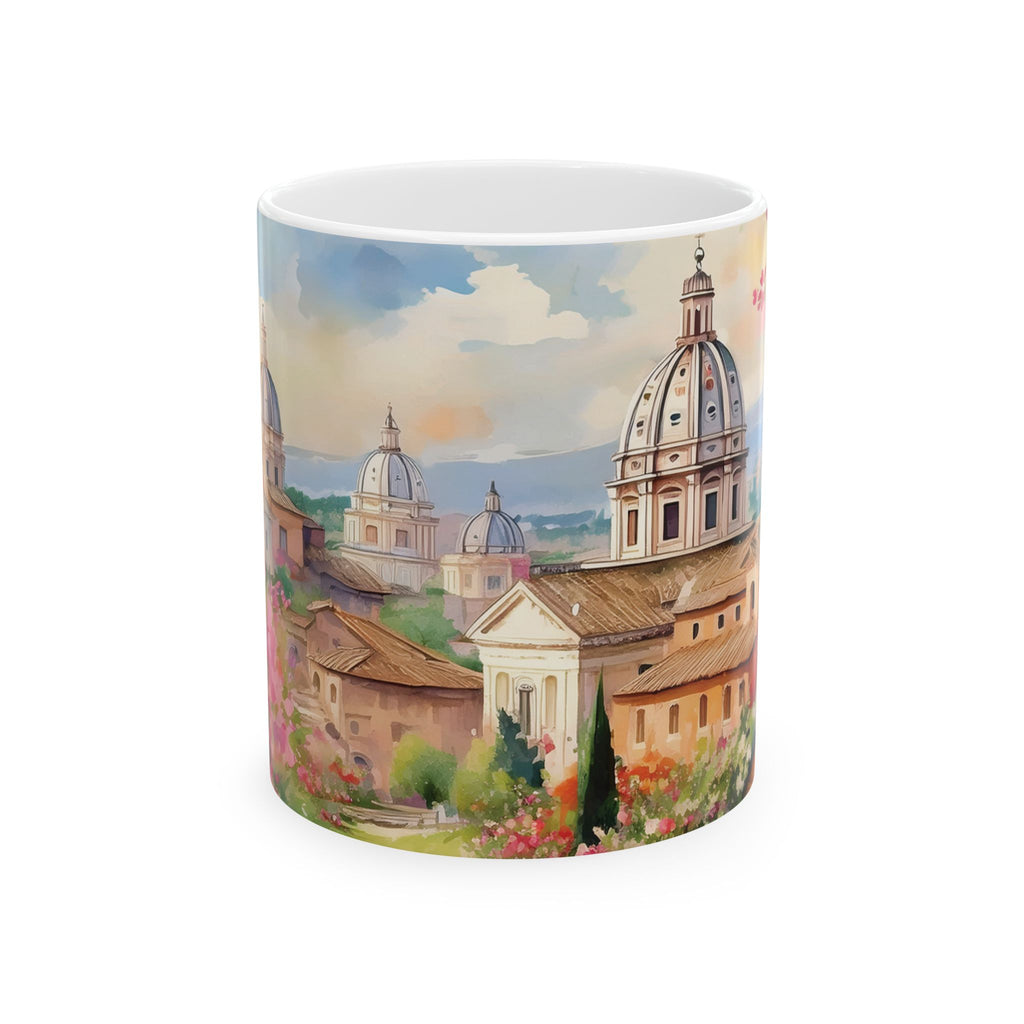 Ceramic Mug – Italian Cityscape