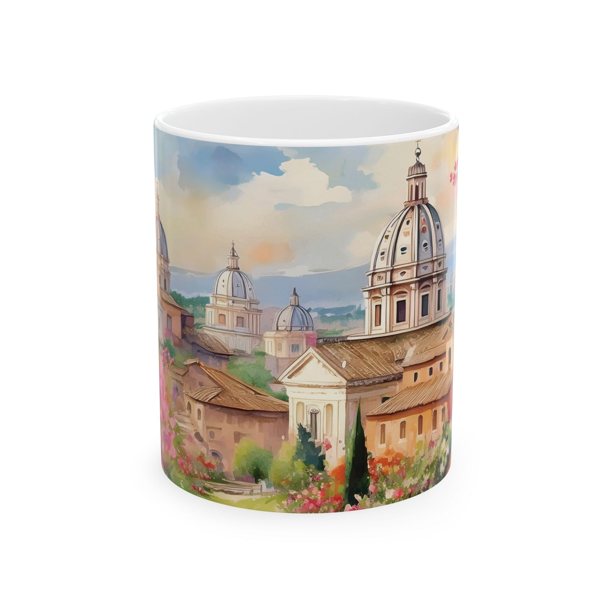 Ceramic Mug – Italian Cityscape
