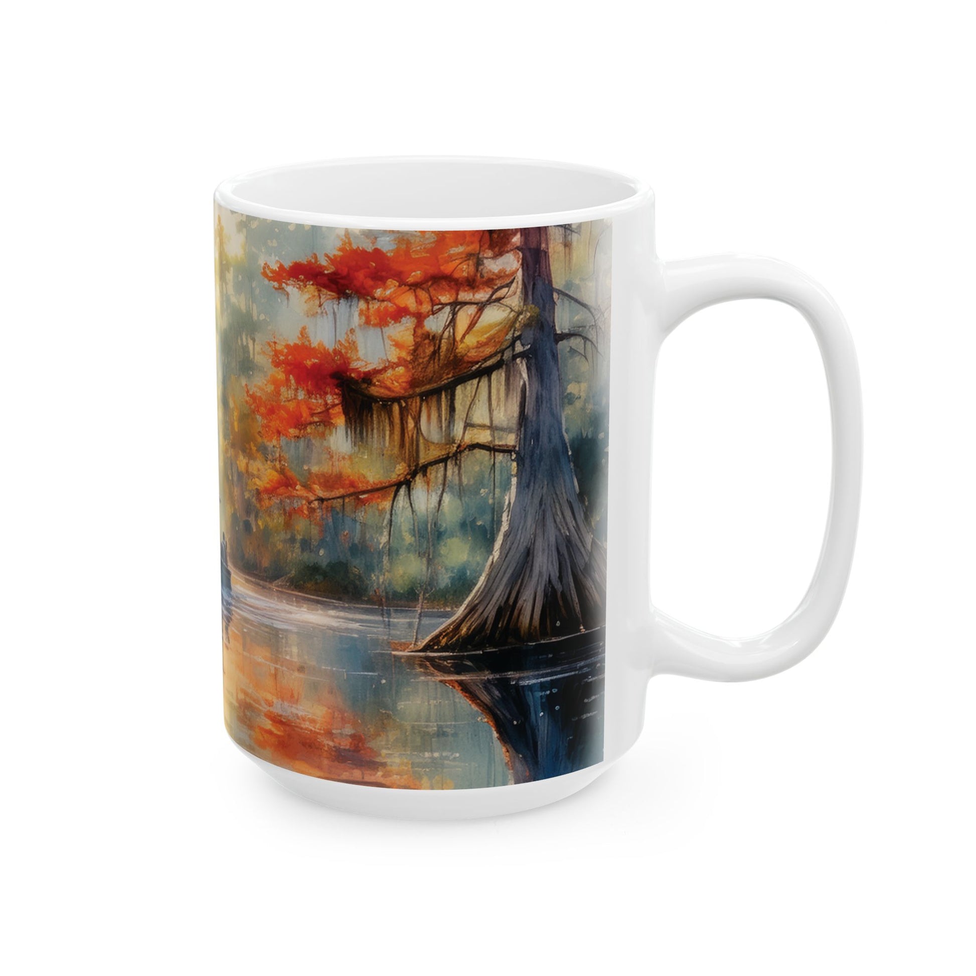Ceramic Mug – Golden Bayou Morning