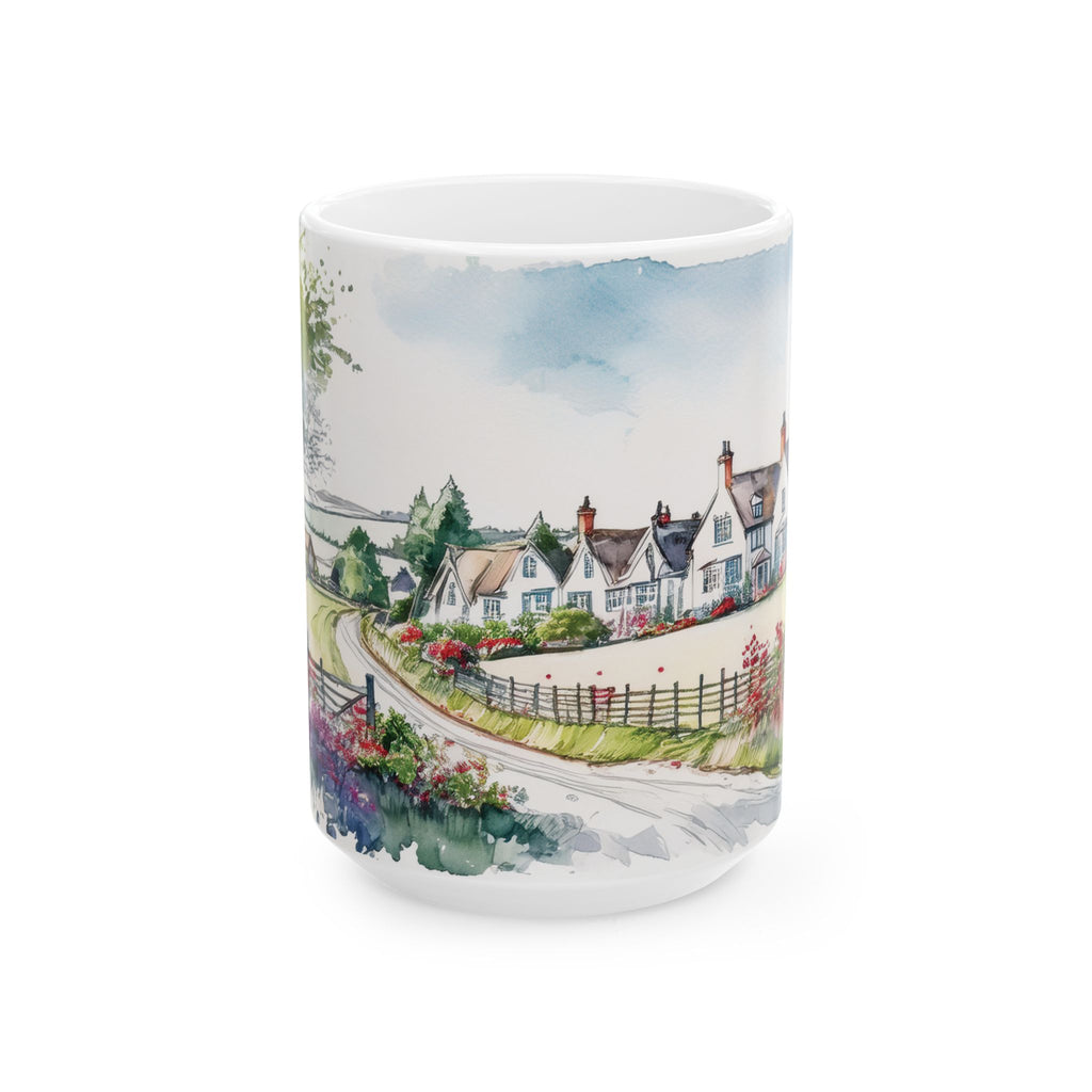 Ceramic Mug – English Cottages