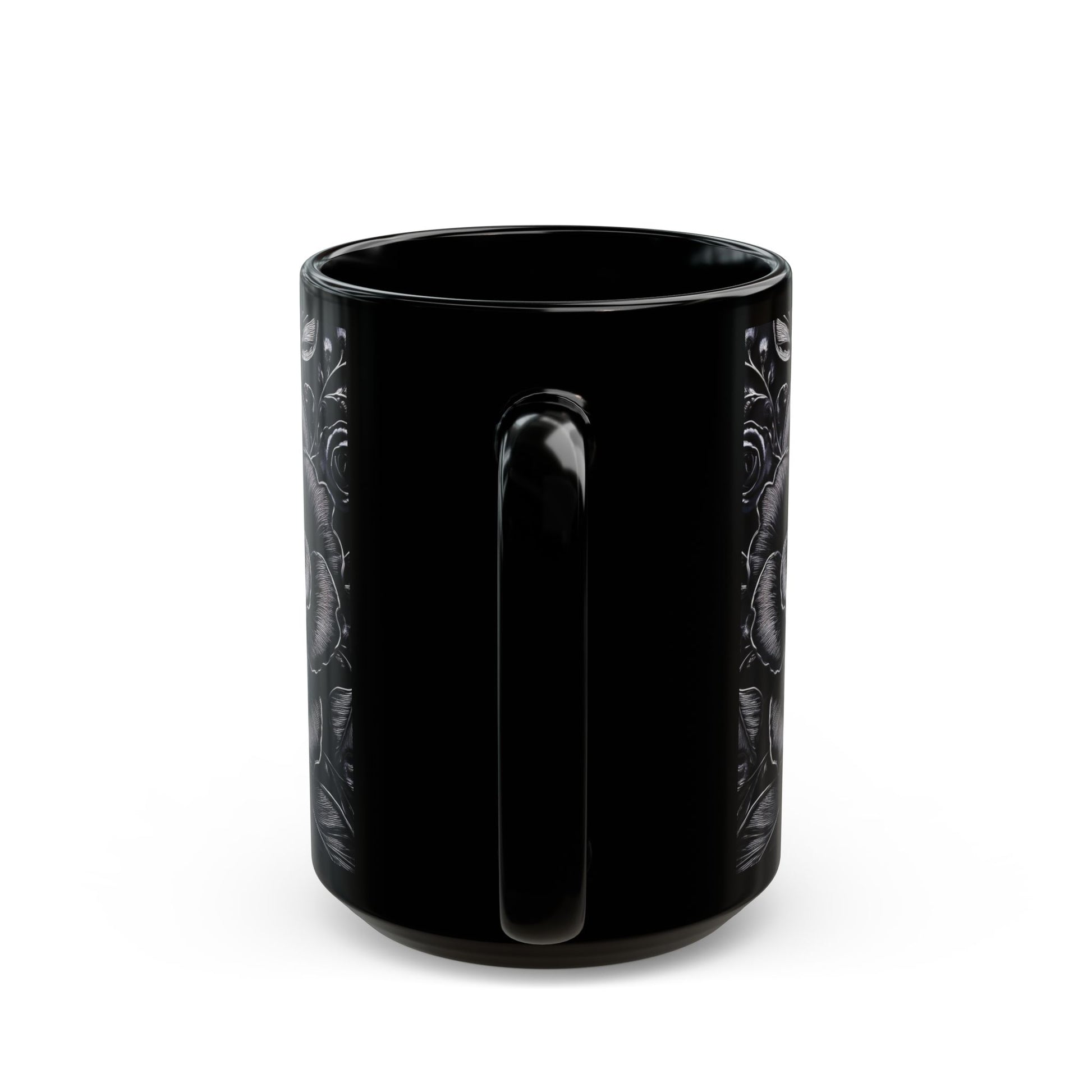 Mug - Midnight Elegance Rose