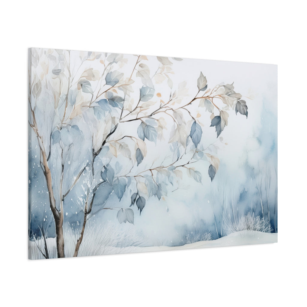 Canvas Wall Art – Nordic Winter Branches