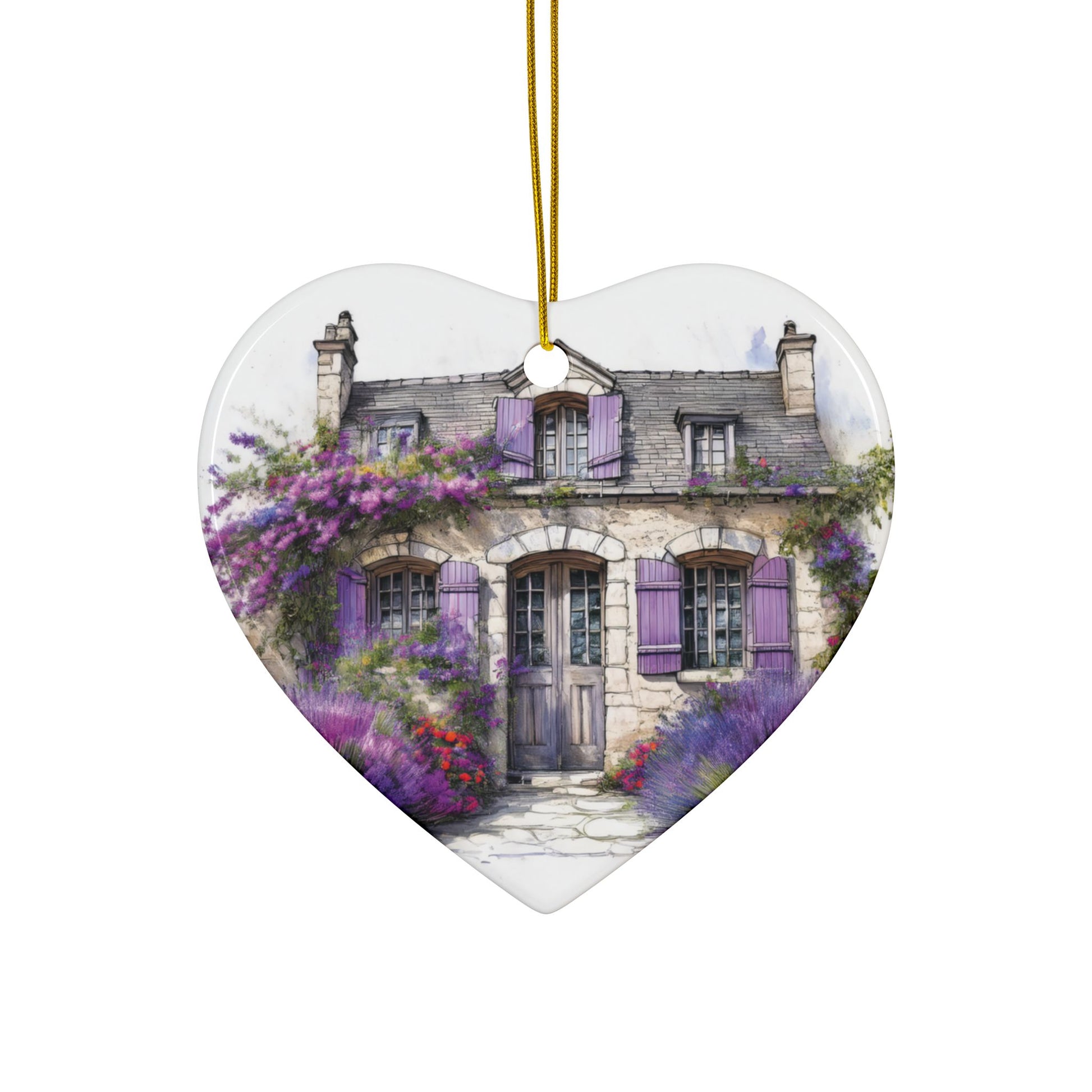 Ceramic Ornament – French Stone Cottage