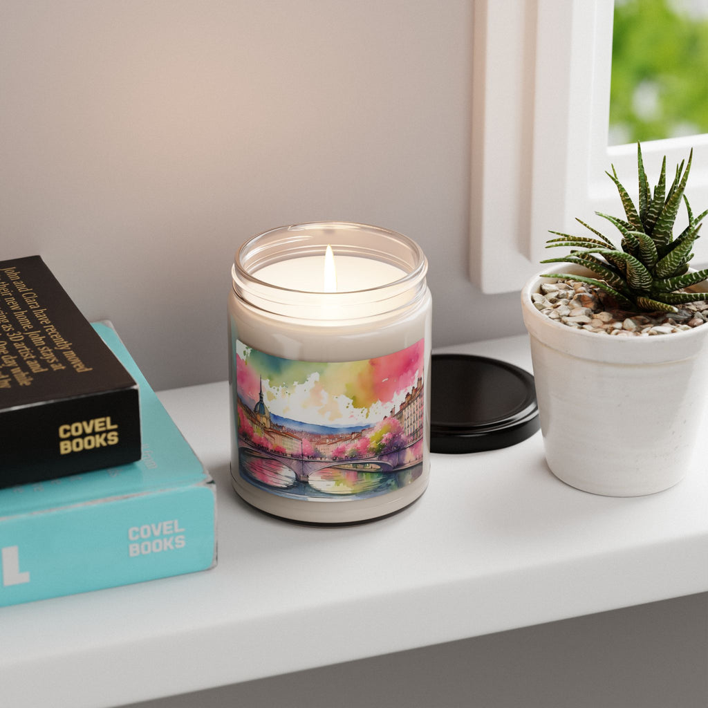 Scented Soy Candle - French City & Riverside