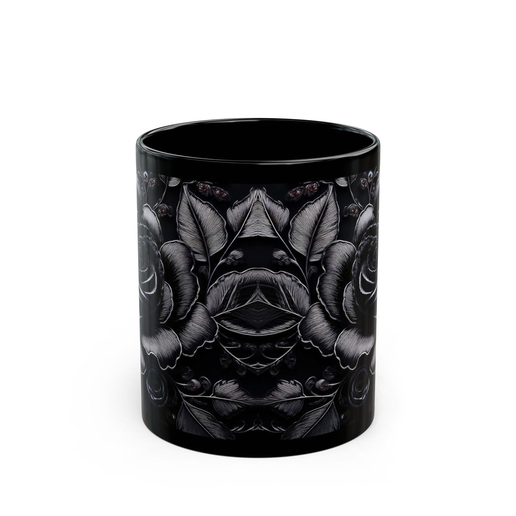 Mug - Midnight Elegance Rose