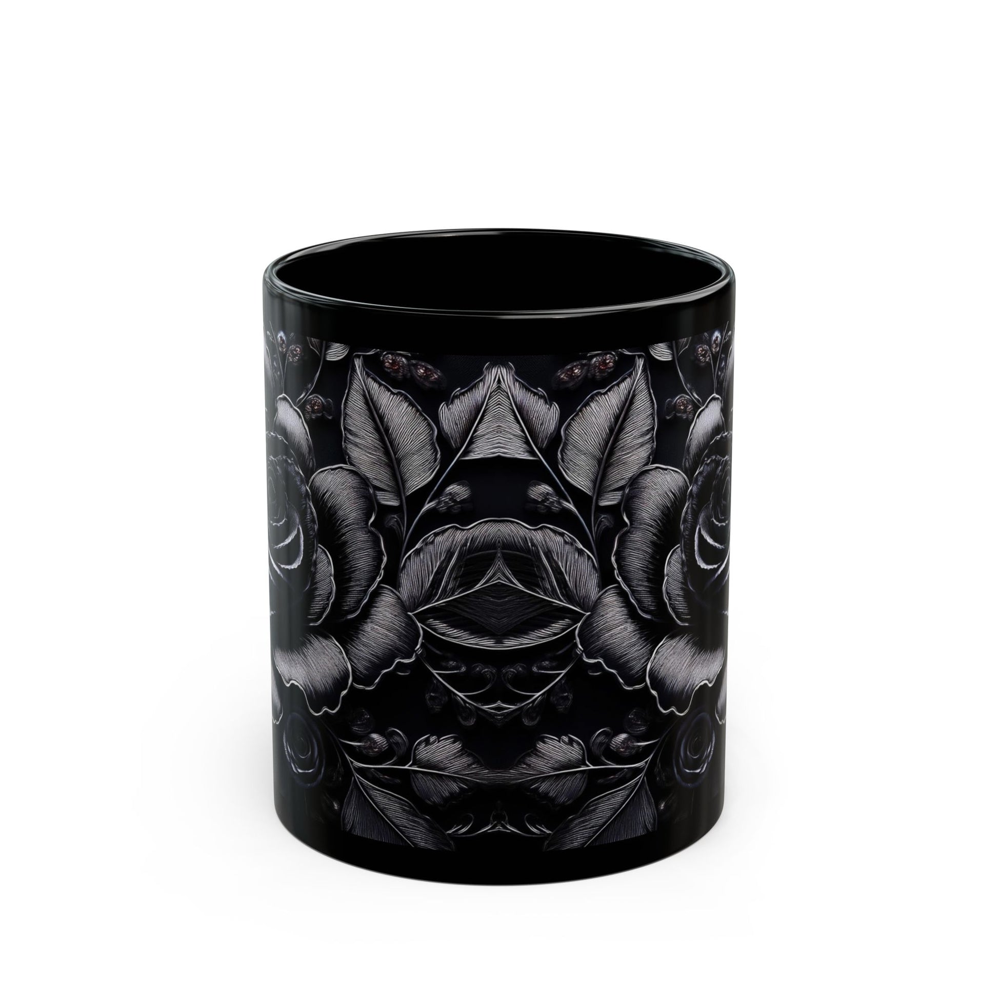 Mug - Midnight Elegance Rose
