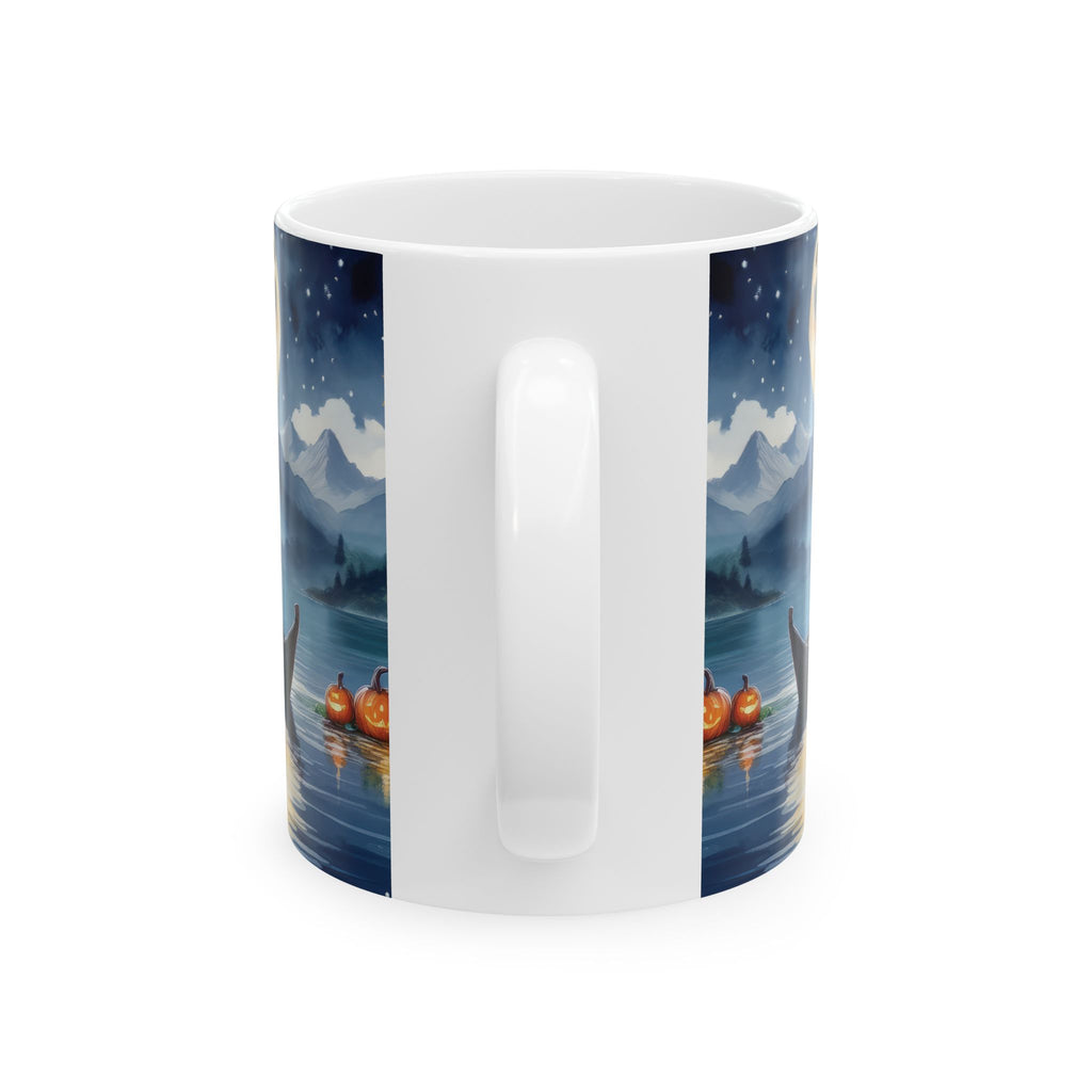 Ceramic Mug – Como Lake Fall Night