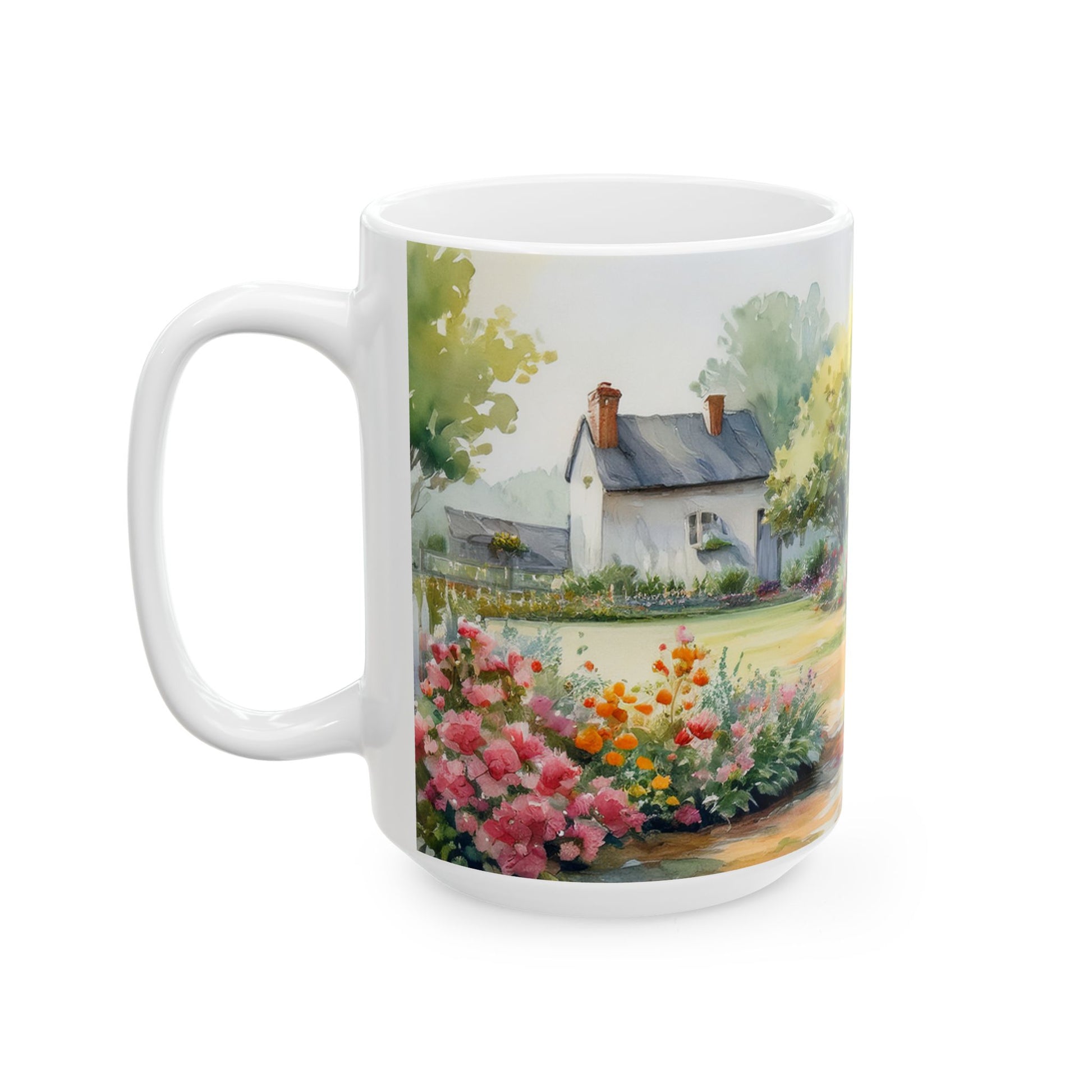 Ceramic Mug – Cottage Garden